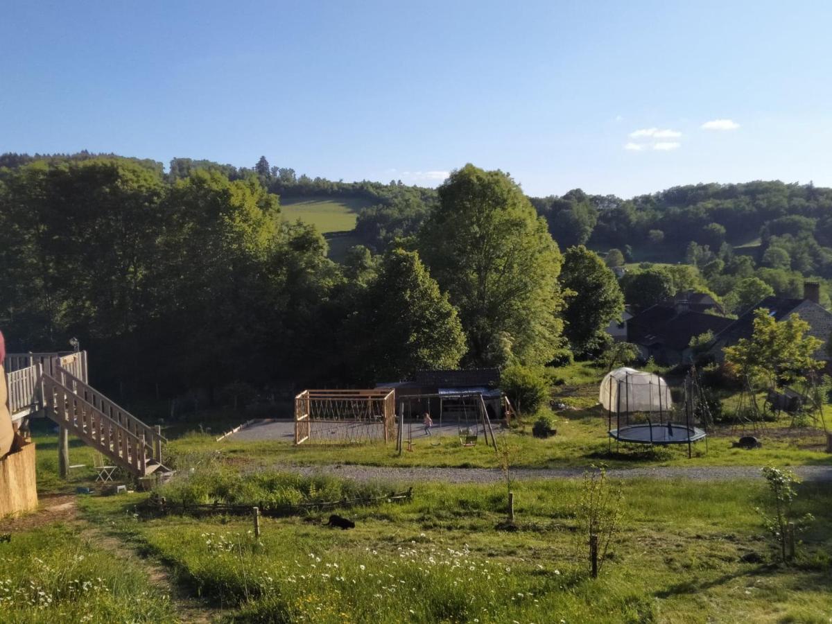caradjango , caravane chauffée et climatisée Lupersat Exterior foto